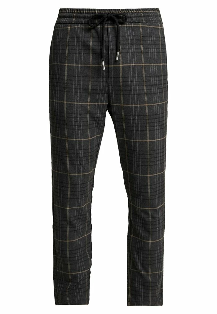 Only & Sons ONSLINUS CHECK PANT - Trousers - Almond 5 Only & Sons ONSLINUS CHECK PANT - Trousers - Almond - Image 4