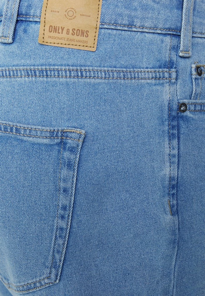 Only & Sons ONSPLY LIGHTBLUE - Denim Shorts - Blue Denim 5 Only & Sons ONSPLY LIGHTBLUE - Denim Shorts - Blue Denim - Image 3