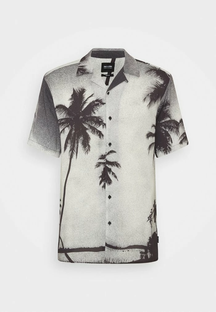 Only & Sons ONSBANE LIFE PALM SHIRT - Shirt - Black 8 Only & Sons ONSBANE LIFE PALM SHIRT - Shirt - Black - Image 6