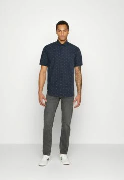 Only & Sons ONSSANE DITSY - Shirt - Dark Navy -Only & Sons shop 87b65933f600416f90fc97cabed0e3ae