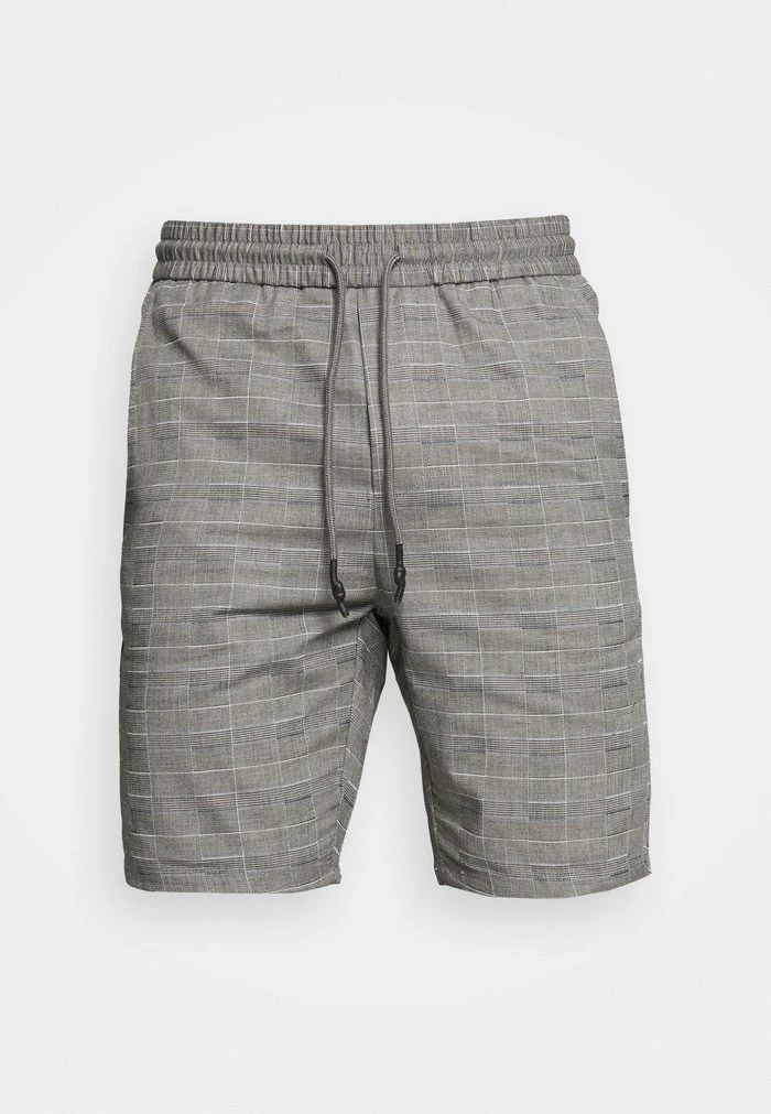 Only & Sons ONSLINUS LIFE CHECK - Shorts - Medium Grey Melange 6 Only & Sons ONSLINUS LIFE CHECK - Shorts - Medium Grey Melange - Image 4