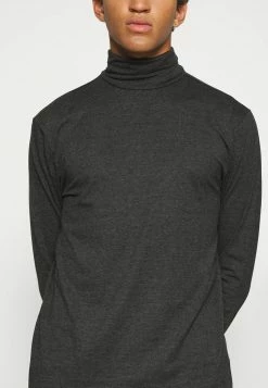 Only & Sons ONSMICHAN SLIM ROLLNECK TEE - Long Sleeved Top - Dark Grey Melange 13 Only & Sons ONSMICHAN SLIM ROLLNECK TEE - Long Sleeved Top - Dark Grey Melange -Only & Sons shop 8bceaa3ad9a74da2882ff58e1627aa32