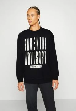 Only & Sons ONSTOBY PARENTAL CREW UNISEX - Sweatshirt - Black