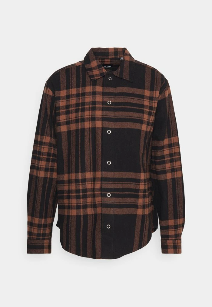 Only & Sons ONSTABB HEAVY CHECK - Shirt - Nutmeg 7 Only & Sons ONSTABB HEAVY CHECK - Shirt - Nutmeg - Image 5