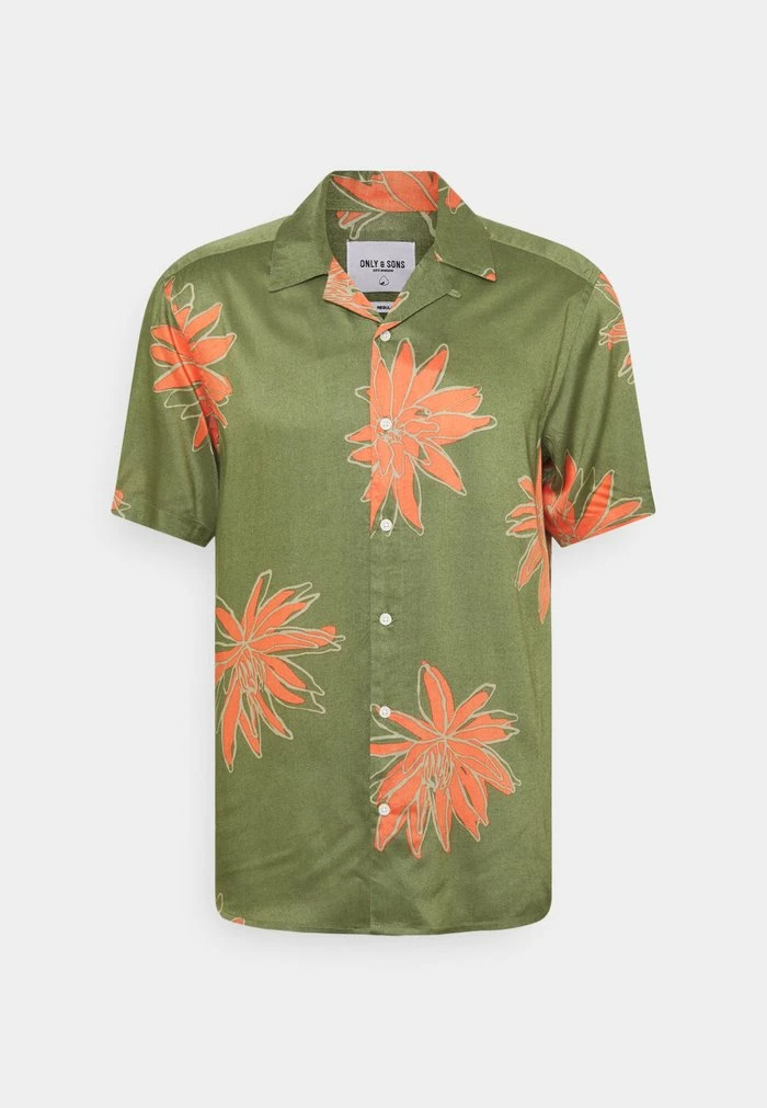 Only & Sons ONSKAJ LIFE - Shirt - Oil Green 7 Only & Sons ONSKAJ LIFE - Shirt - Oil Green - Image 5