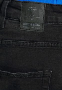 Only & Sons ONSAVI BEAM - Relaxed Fit Jeans - Black Denim -Only & Sons shop 93115657733b47dab5d6dffdde4ded2d