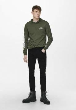 Only & Sons ONSLOOM - Slim Fit Jeans - Black Denim