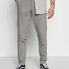 Only & Sons ONSMARK PANT STRIPE - Trousers - Light Grey Melange