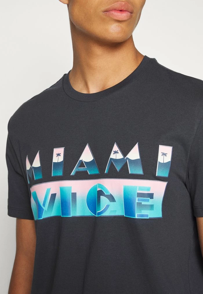 Only & Sons ONSVICE TEE - Print T-shirt - Dark Navy 10 Only & Sons ONSVICE TEE - Print T-shirt - Dark Navy - Image 8