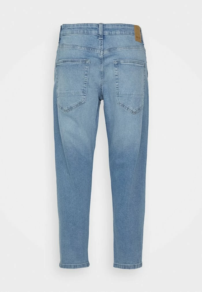 Only & Sons ONSAVI BEAM LIFE CROP - Jeans Tapered Fit - Blue Denim 4 Only & Sons ONSAVI BEAM LIFE CROP - Jeans Tapered Fit - Blue Denim - Image 2