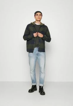 Only & Sons ONSLAIN LIFE CHECK HOODIE - Summer Jacket - Peat -Only & Sons shop 96c41d7c995646d2ba5ead1e28676006