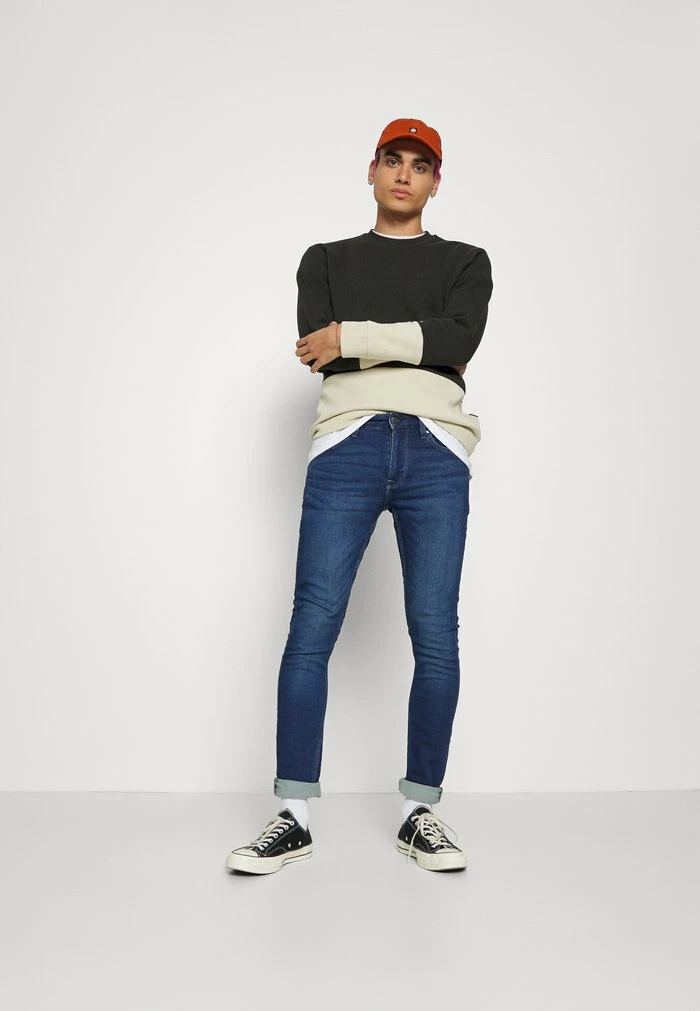 Only & Sons ONSLOOM LIFE - Jeans Skinny Fit - Blue Denim 4 Only & Sons ONSLOOM LIFE - Jeans Skinny Fit - Blue Denim - Image 2