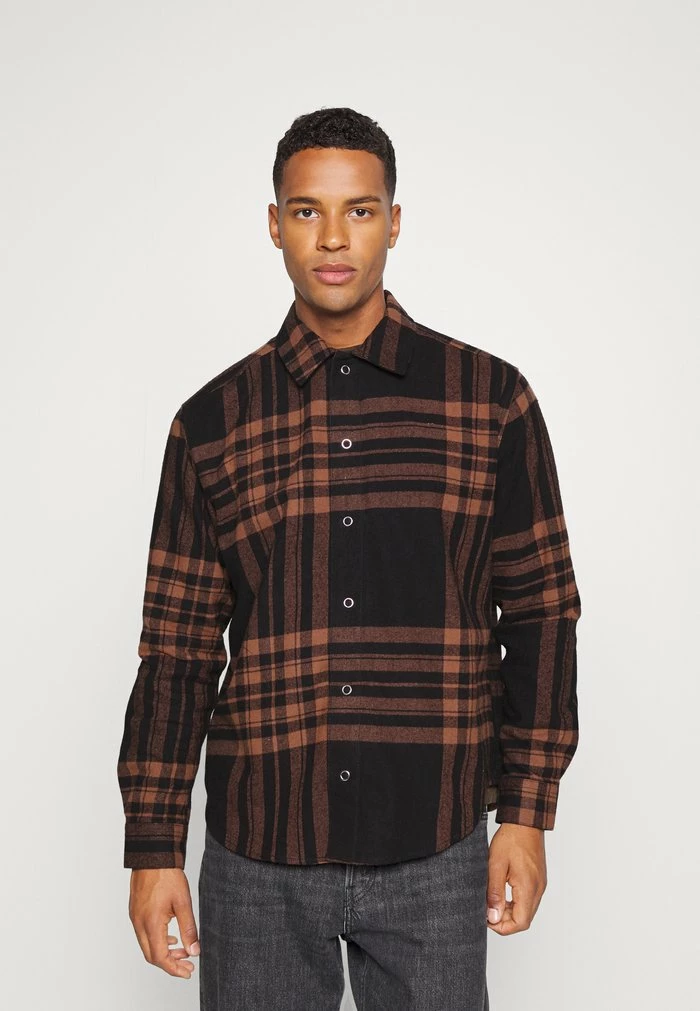 Only & Sons ONSTABB HEAVY CHECK - Shirt - Nutmeg 3 Only & Sons ONSTABB HEAVY CHECK - Shirt - Nutmeg