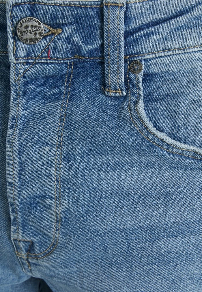 Only & Sons ONSAVI BEAM LIFE CROP - Jeans Tapered Fit - Blue Denim 5 Only & Sons ONSAVI BEAM LIFE CROP - Jeans Tapered Fit - Blue Denim - Image 3