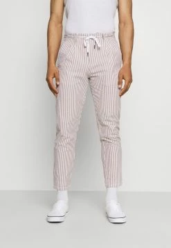 Only & Sons ONSLEO LIFE CROP SEERSUCKER - Trousers - Monks Robe