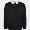 Only & Sons ONSDAVID RUGBY - Polo Shirt - Black -Only & Sons shop 9a1f2699ebd7455a955499660a54edbc
