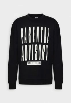 Only & Sons ONSTOBY PARENTAL CREW UNISEX - Sweatshirt - Black -Only & Sons shop 9abea6e63b7e4b368589ca4d4d60845d