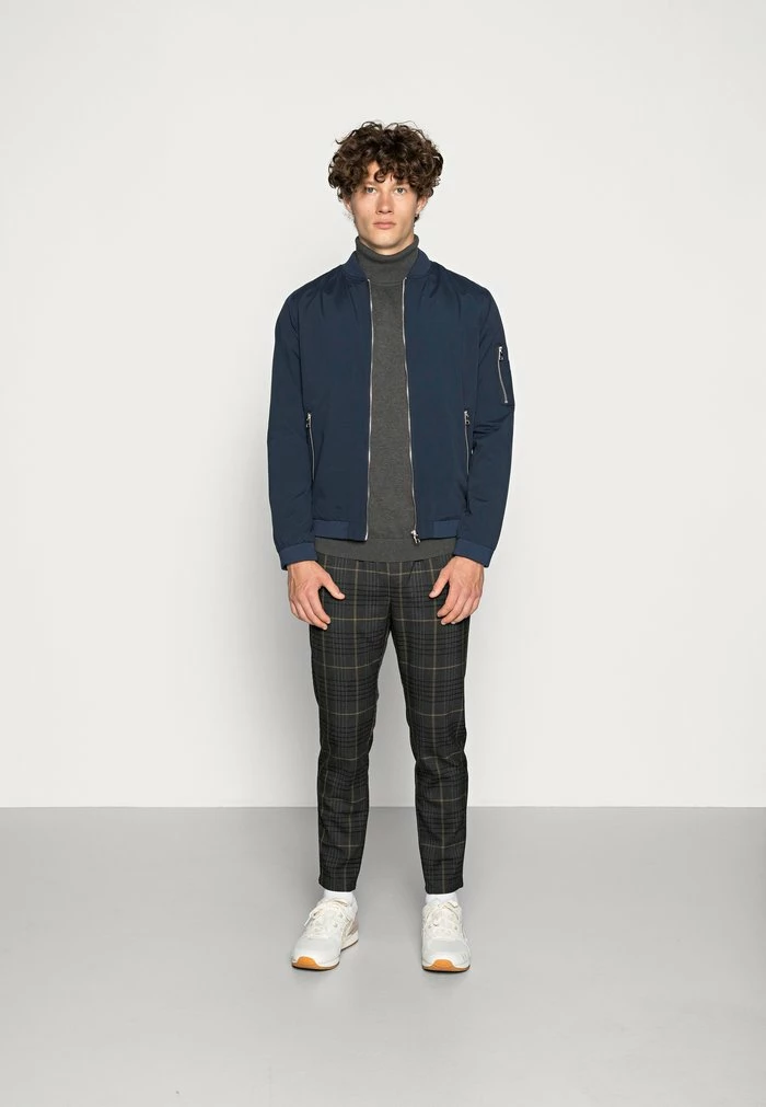 Only & Sons ONSLINUS CHECK PANT - Trousers - Almond 3 Only & Sons ONSLINUS CHECK PANT - Trousers - Almond - Image 2