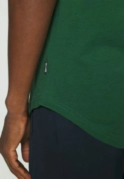 Only & Sons ONSMATT LIFE LONGY TEE 7 PACK - Basic T-shirt - Castor Gray/cas Gray/london Fog/monks/woodrose/huckle/oil Green/dark Greenen -Only & Sons shop 9e3e4567daef495e8748a4a3316a6267