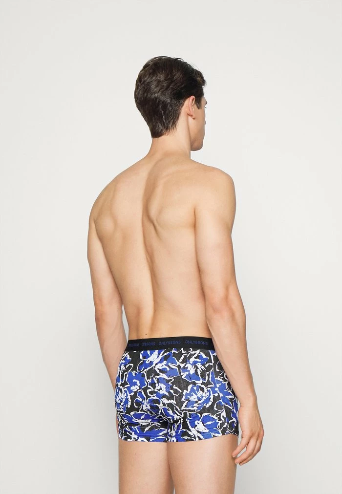 Only & Sons ONSKASPER PRINT TRUNKS 5 PACK - Pants - Black 4 Only & Sons ONSKASPER PRINT TRUNKS 5 PACK - Pants - Black - Image 2