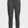 Only & Sons ONSLINUS CROP CHECK PANT - Trousers - Medium Grey Melange -Only & Sons shop 9edea60593ab4ba4bac80dd9832a4c9f