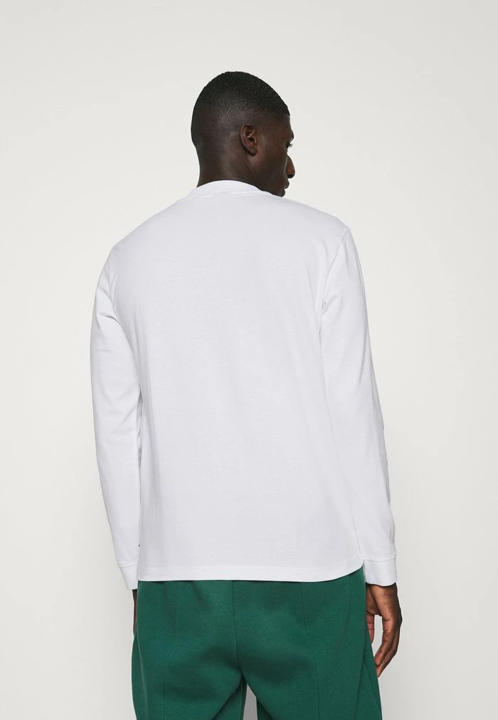 Only & Sons ONSVILMOS LIFE REG MOCK NECK TEE - Long Sleeved Top - White 5 Only & Sons ONSVILMOS LIFE REG MOCK NECK TEE - Long Sleeved Top - White - Image 3