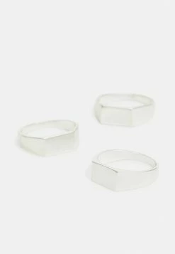 Only & Sons ONSCALVIN RING UNISEX 3 PACK - Ring - Silver-coloured 7 Only & Sons ONSCALVIN RING UNISEX 3 PACK - Ring - Silver-coloured -Only & Sons shop a012a91749ac42f6b8f56fecec6f7cf8