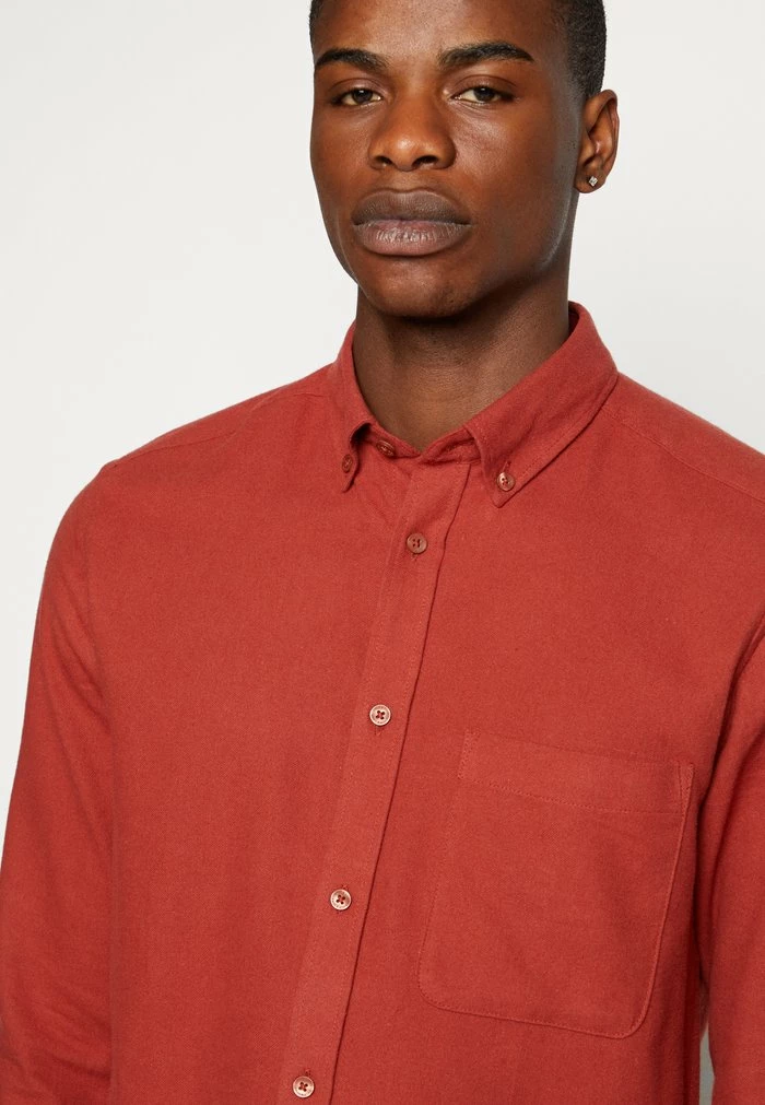 Only & Sons ONSTAM REGULAR - Shirt - Burnt Henna 8 Only & Sons ONSTAM REGULAR - Shirt - Burnt Henna - Image 6