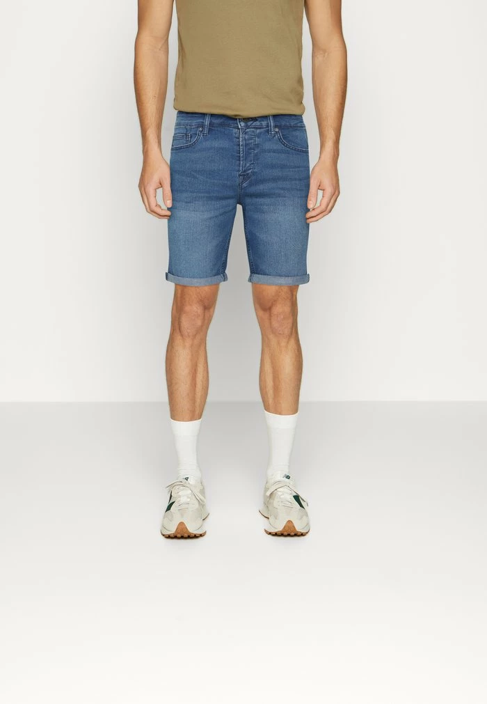 Only & Sons ONSPLY LIFE - Shorts - Blue Denim 3 Only & Sons ONSPLY LIFE - Shorts - Blue Denim