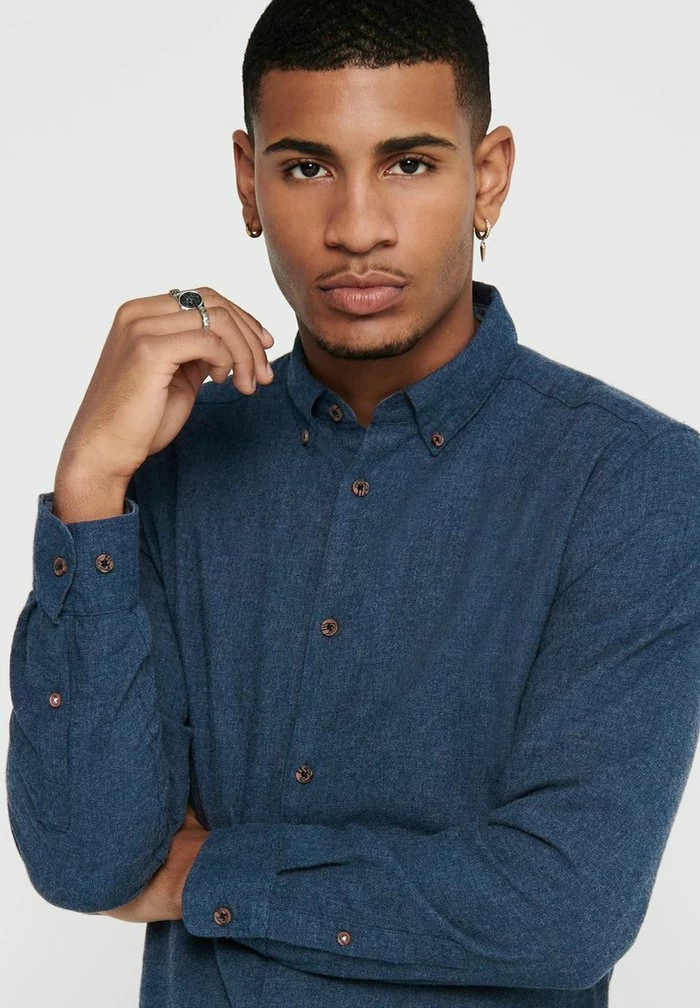 Only & Sons Shirt - Bering Sea 6 Only & Sons Shirt - Bering Sea - Image 4