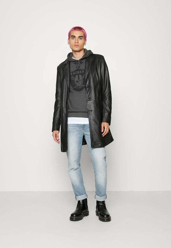 Only & Sons ONSNFL LIFE HOODIE - Sweatshirt - Asphalt 4 Only & Sons ONSNFL LIFE HOODIE - Sweatshirt - Asphalt - Image 2