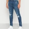 Only & Sons ONSDRAPER TAP DAMAGE - Jeans Tapered Fit - Blue Denim 1 Only & Sons ONSDRAPER TAP DAMAGE - Jeans Tapered Fit - Blue Denim -Only & Sons shop a620126f295b46e3bbce7cef29e2771c