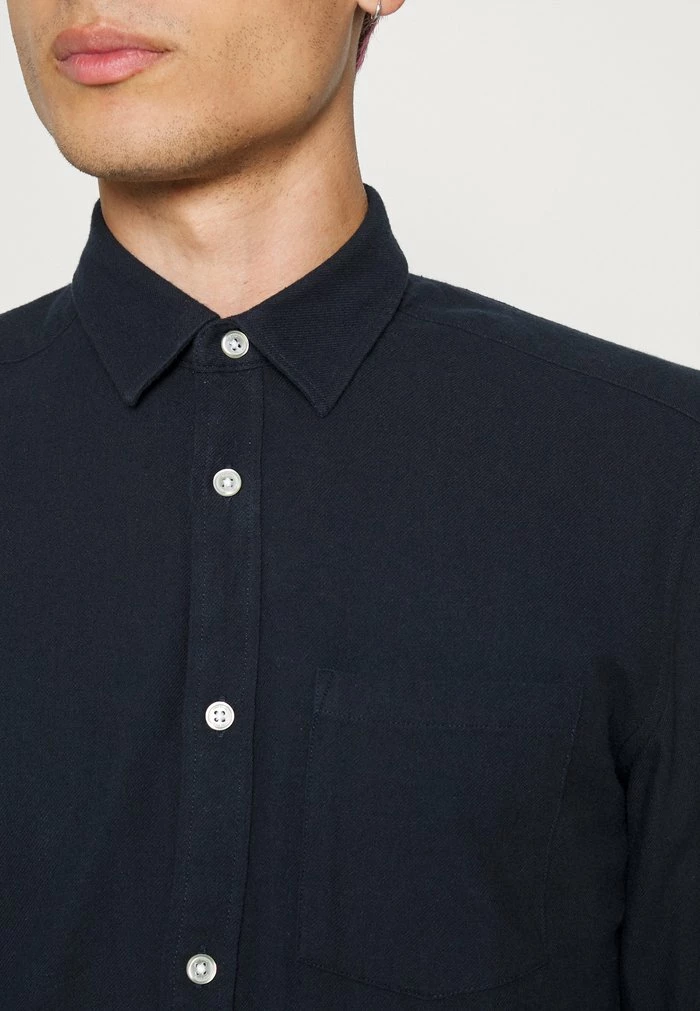 Only & Sons ONSLUCA LIFE SOLID - Shirt - Dark Navy 7 Only & Sons ONSLUCA LIFE SOLID - Shirt - Dark Navy - Image 5