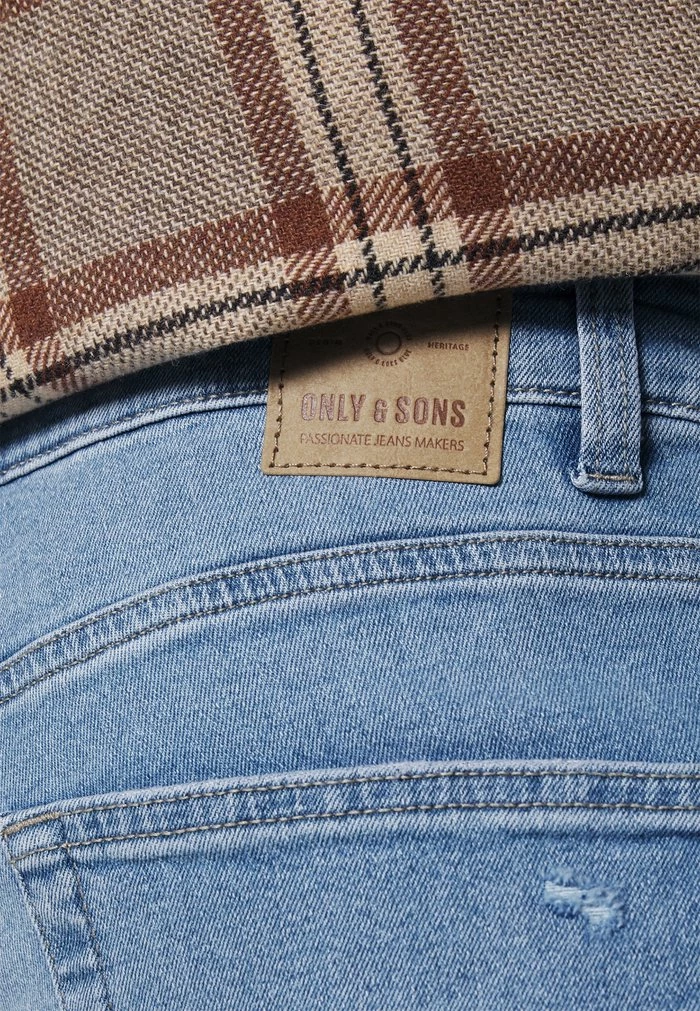 Only & Sons ONSLOOM LIFE - Slim Fit Jeans - Blue Denim 6 Only & Sons ONSLOOM LIFE - Slim Fit Jeans - Blue Denim - Image 4