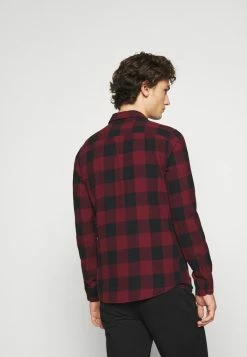 Only & Sons ONSGUDMUND LIFE CHECKED SHIRT - Shirt - Cabernet -Only & Sons shop a8616cd9175a4b2d88d25182e545cc65