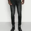 Only & Sons ONSLOOM BLACK WASHED - Jeans Tapered Fit - Black Denim -Only & Sons shop a917a3dcd904405fbcc8a87c5ee29e0f