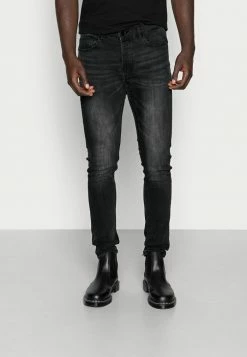 Only & Sons ONSLOOM BLACK WASHED - Jeans Tapered Fit - Black Denim