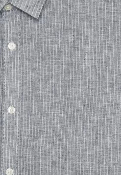 Only & Sons ONSCAIDEN STRIPE - Shirt - Mottled Grey -Only & Sons shop aa66139ff63648f2926134d81d87079e