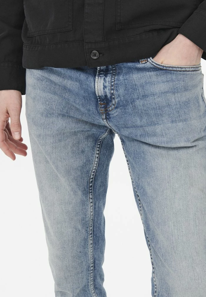 Only & Sons ONSLOOM WASH - Slim Fit Jeans - Blue Denim 5 Only & Sons ONSLOOM WASH - Slim Fit Jeans - Blue Denim - Image 3