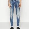 Only & Sons ONSWARP - Jeans Skinny Fit - Medium Blue Denim -Only & Sons shop ae2fb74c675d446caa8d972ef9163e15