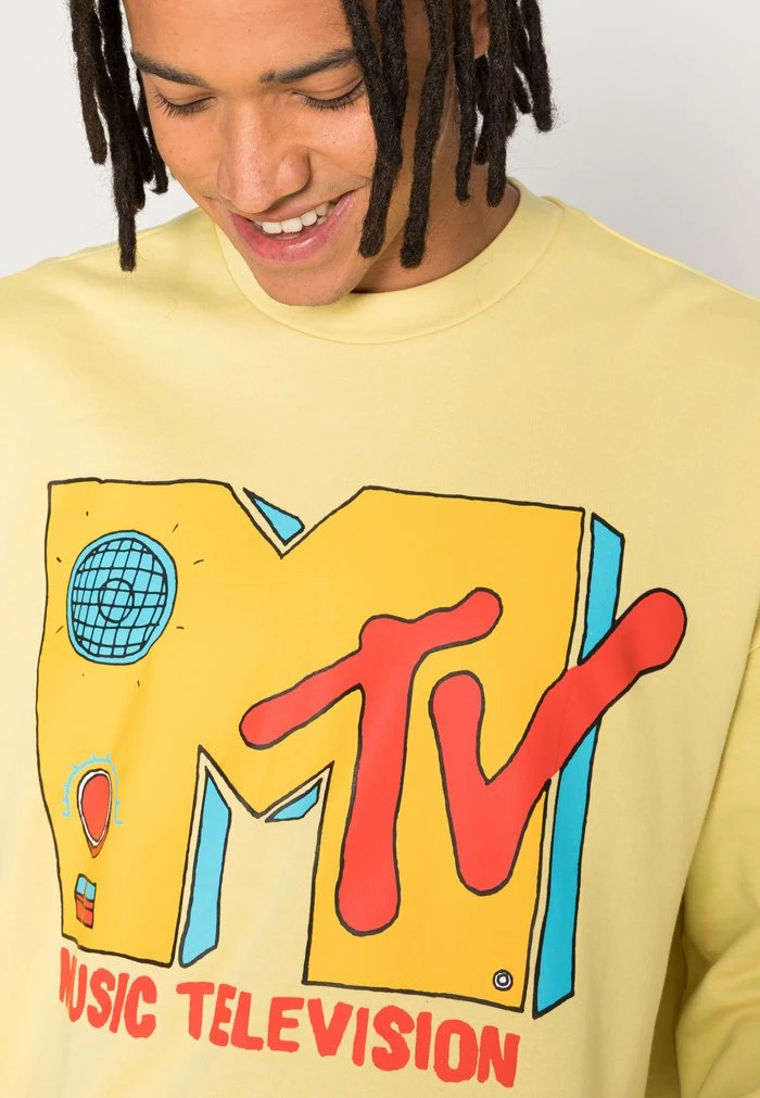 Only & Sons ONSMTV - Sweatshirt - Custard 7 Only & Sons ONSMTV - Sweatshirt - Custard - Image 5