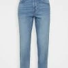 Only & Sons ONSAVI BEAM LIFE CROP - Jeans Tapered Fit - Blue Denim