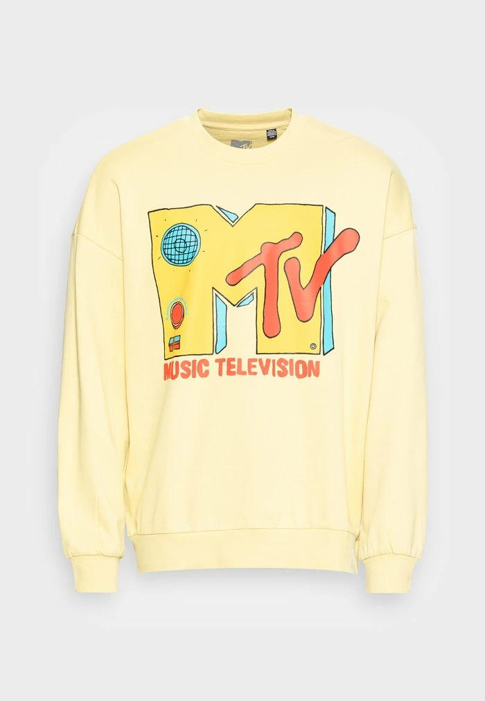 Only & Sons ONSMTV - Sweatshirt - Custard 6 Only & Sons ONSMTV - Sweatshirt - Custard - Image 4