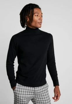 Only & Sons ONSALEX ROLL NECK - Jumper - Black/solid