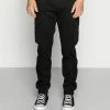 Only & Sons ONSCAM STAGE CUFF - Cargo Trousers - Black -Only & Sons shop b53e703789b14117bf42c51239f0d848