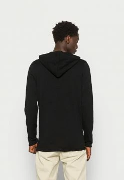 Only & Sons ONSCASPER LONGLINE HOODIE - Jumper - Black -Only & Sons shop b563427d35eb49e196f98d407bc898ee
