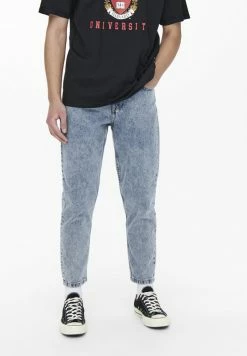 Only & Sons ONSAVI BEAM - Relaxed Fit Jeans - Blue Denim