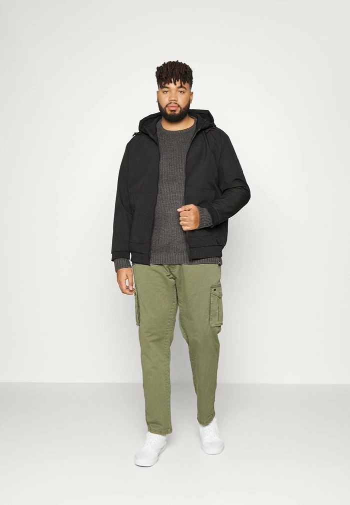 Only & Sons ONSKELVIN CREW NECK - Jumper - Dark Grey Melange 4 Only & Sons ONSKELVIN CREW NECK - Jumper - Dark Grey Melange - Image 2