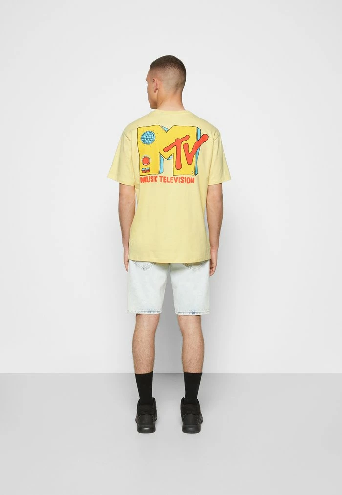 Only & Sons ONSMTV TEE - Print T-shirt - Custard 6 Only & Sons ONSMTV TEE - Print T-shirt - Custard - Image 4