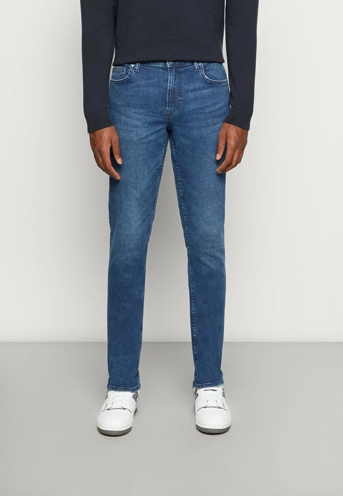 Only & Sons ONSLOOM SLIM - Slim Fit Jeans - Blue Denim 4 Only & Sons ONSLOOM SLIM - Slim Fit Jeans - Blue Denim - Image 2